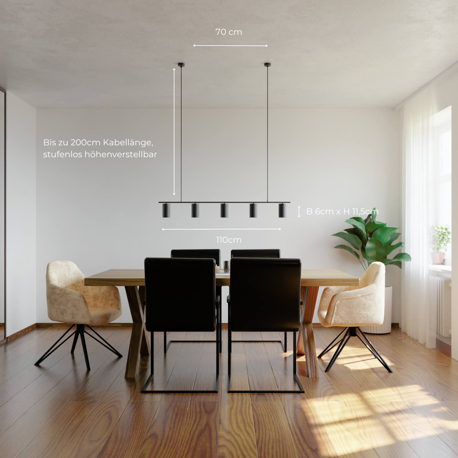 Modavo designer pendant light