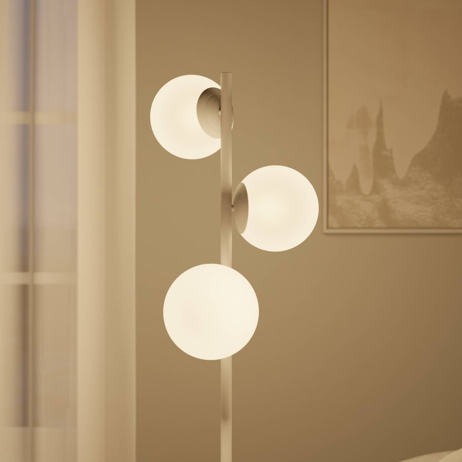 Rovea designer floor lamp