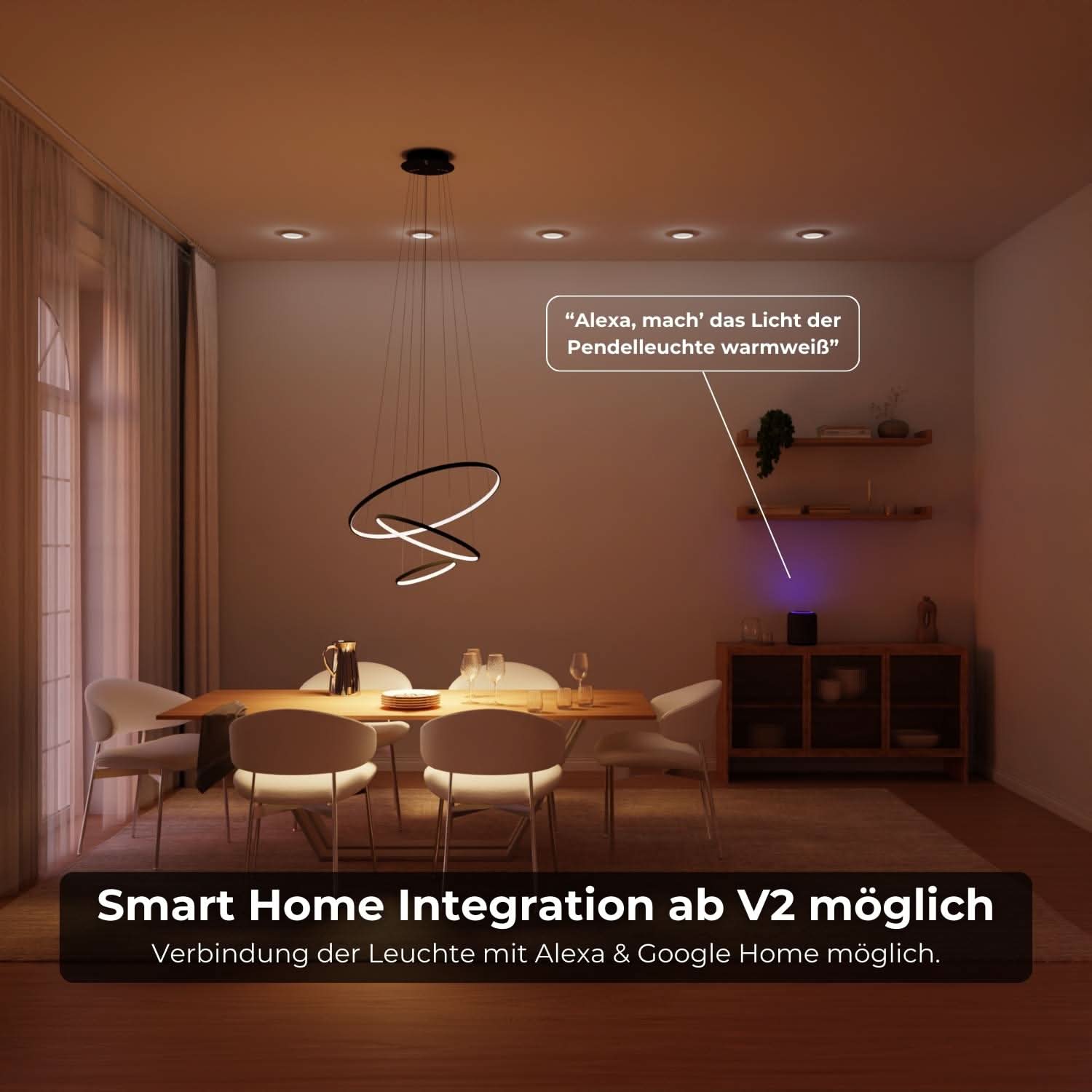 Omeva design ring hanglamp